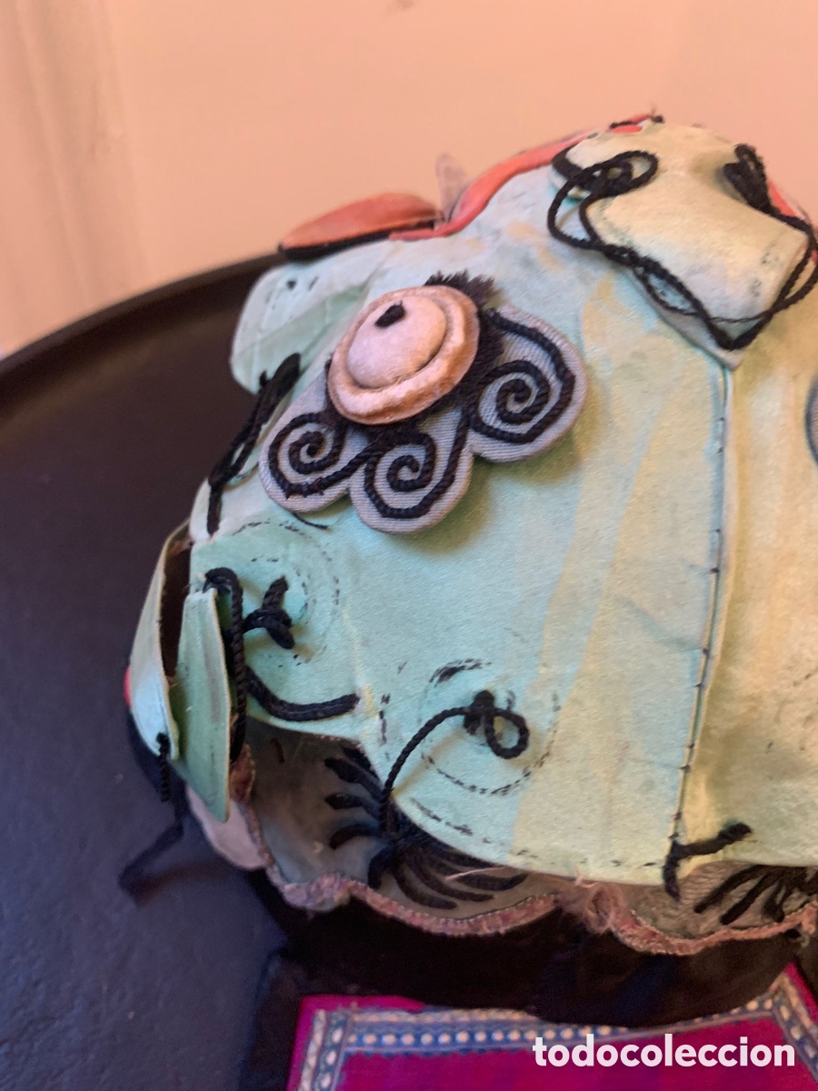 Antig&uuml;edades: Gorro chino antiguo - Foto 3