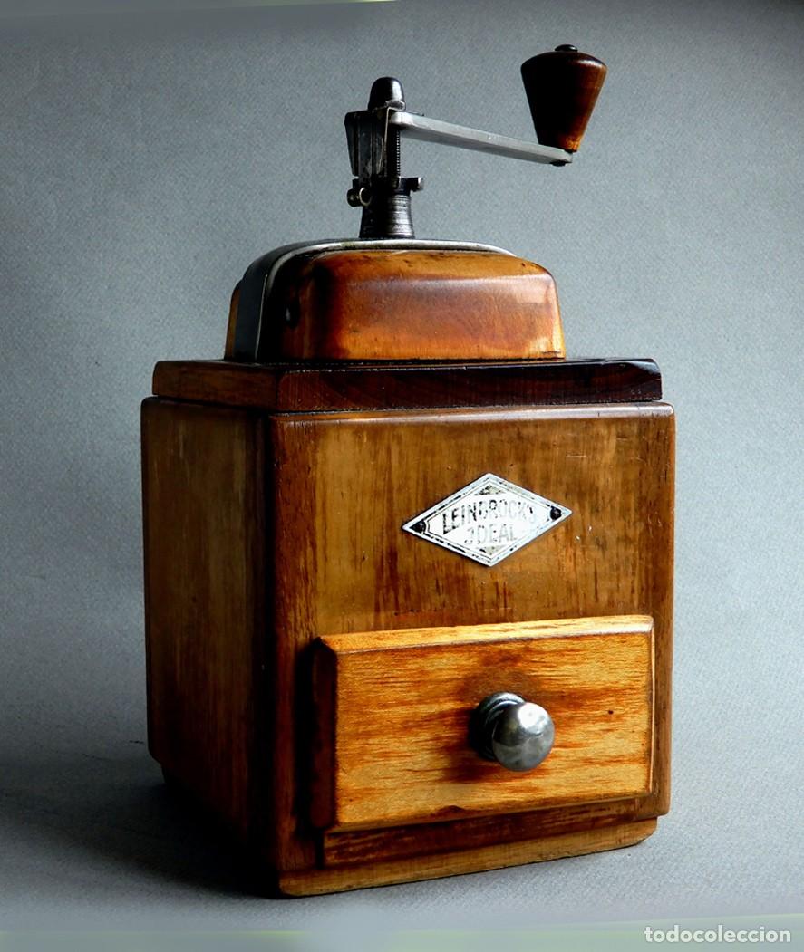 Antiquit&eacute;s: ANTIGUO MOLINILLO DE CAF&Eacute; - LEINBROCK&acute;S IDEAL - ORIGINAL- ALEMAN - FUNCIONA TODO - DIF&Iacute;CIL - A&Ntilde;OS 20