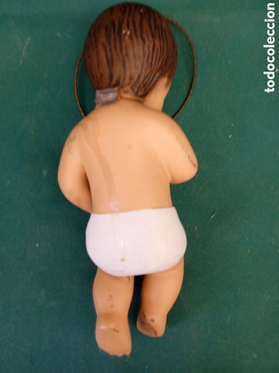 Antig&uuml;edades: NI&Ntilde;O JES&Uacute;S EN SU CUNA - Foto 4