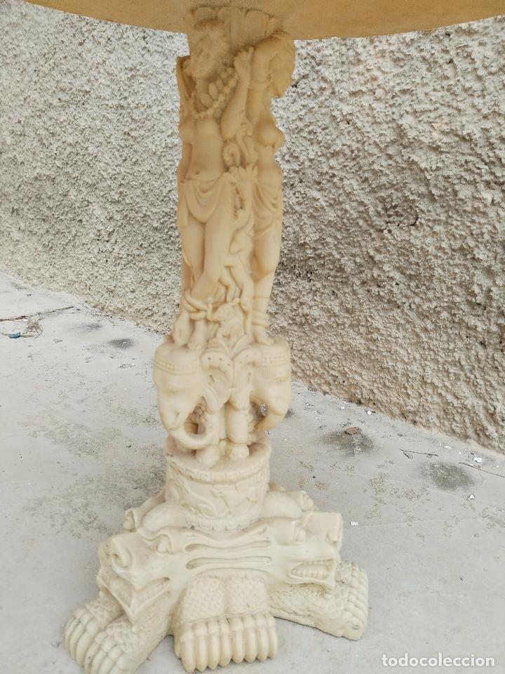 Antig&uuml;edades: mesa oriental de resina - Foto 7