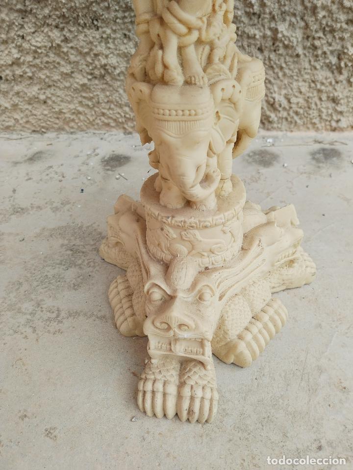 Antig&uuml;edades: mesa oriental de resina - Foto 10