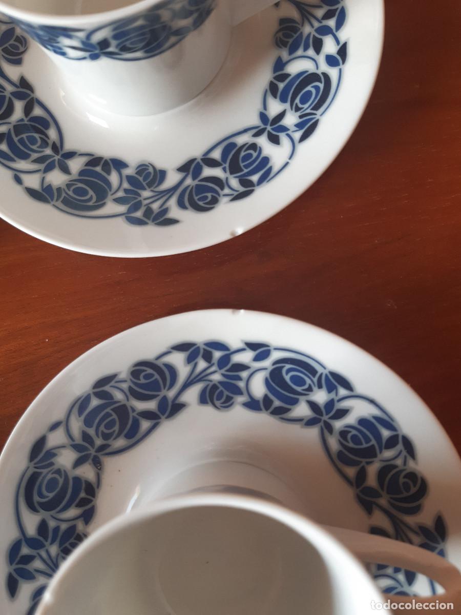 Antig&uuml;edades: Juego de tazas de caf&eacute; - Foto 4