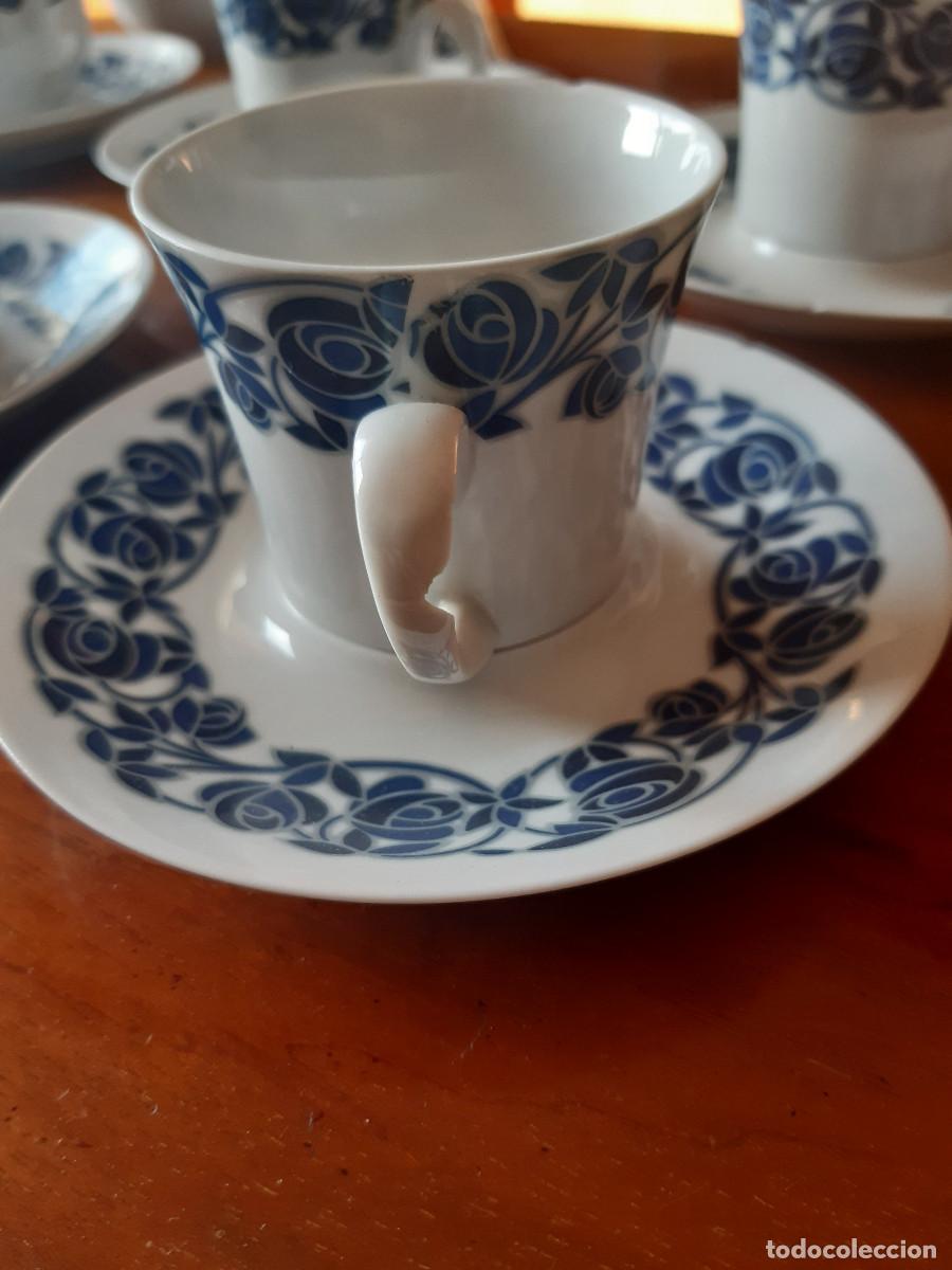 Antig&uuml;edades: Juego de tazas de caf&eacute; - Foto 5