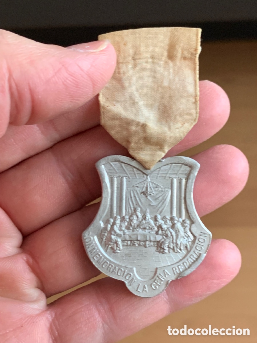 Antig&uuml;edades: Medalla. JUEVES EUCAR&Iacute;STICO 1907 - Foto 1