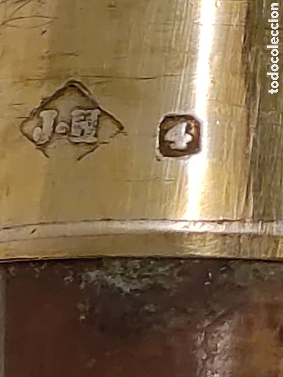 Antig&uuml;edades: Bast&oacute;n JH Malaca Cuerno Oro - Foto 4