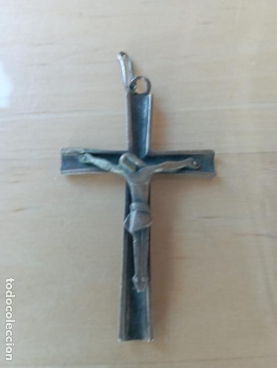 Antig&uuml;edades: CRUZ BONITO CRISTO . - Foto 2