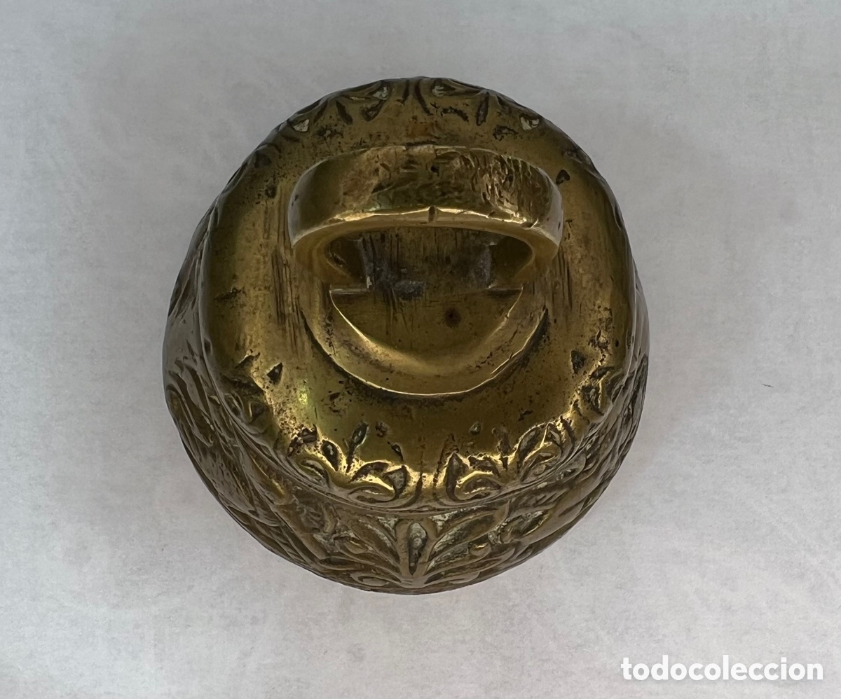 Antig&uuml;edades: Antigua campana campanilla bronce - Foto 7