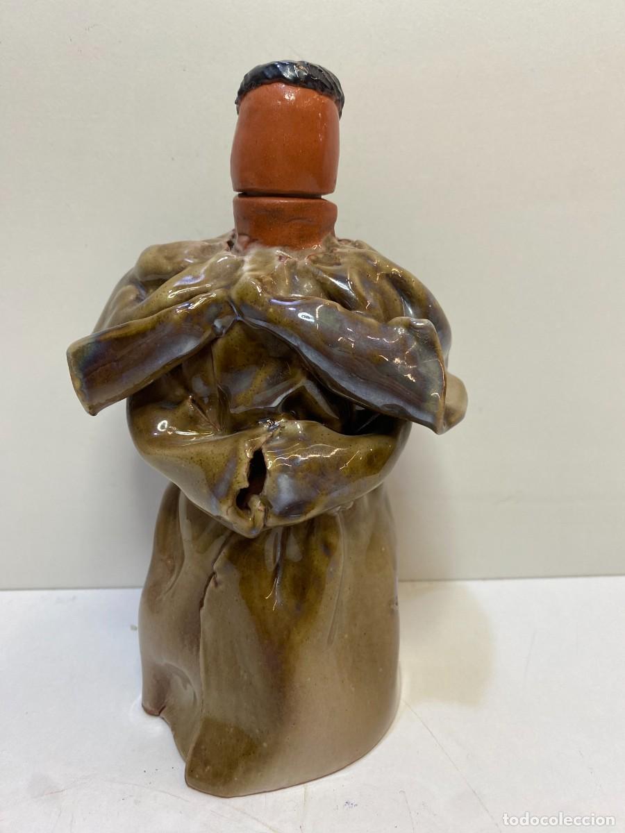 Antig&uuml;edades: BOTELLA DE FRAILE DE PORCELANA ANTIGUO - Foto 1