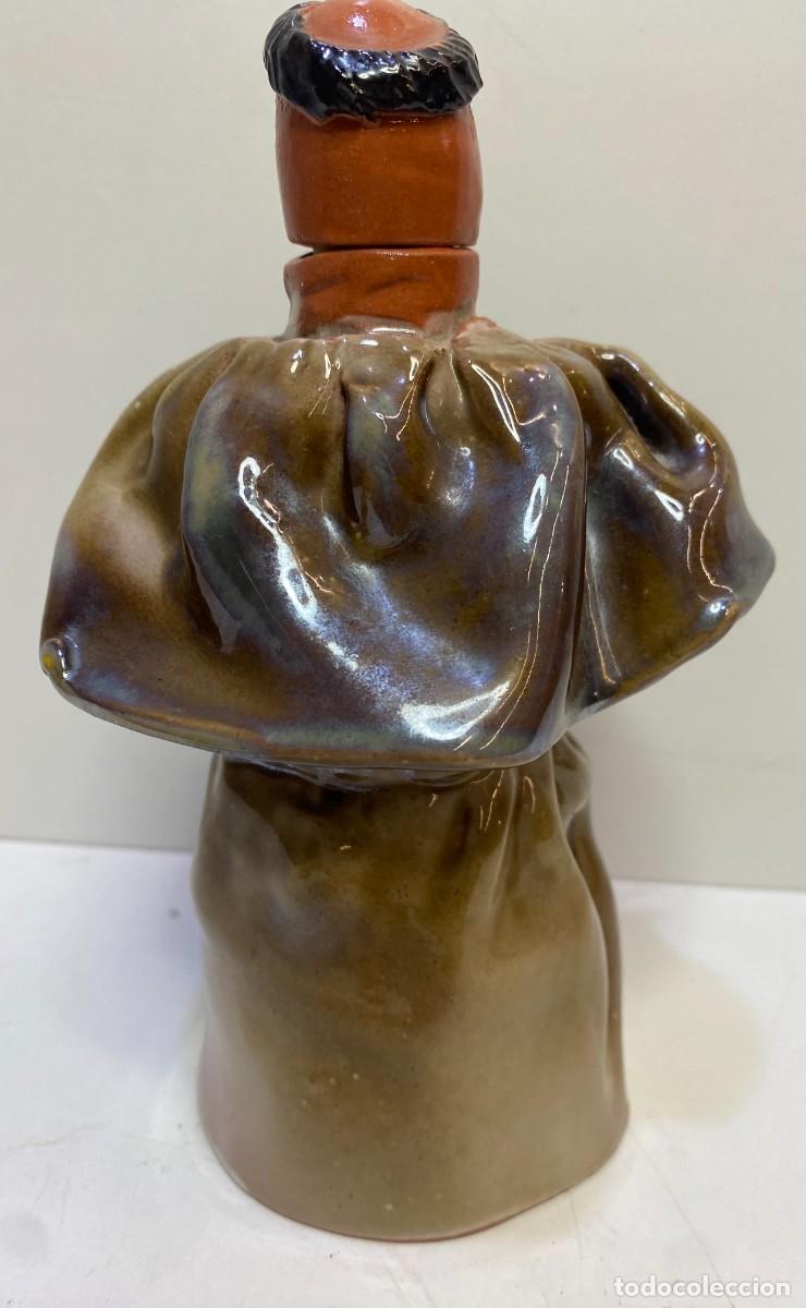 Antig&uuml;edades: BOTELLA DE FRAILE DE PORCELANA ANTIGUO - Foto 3