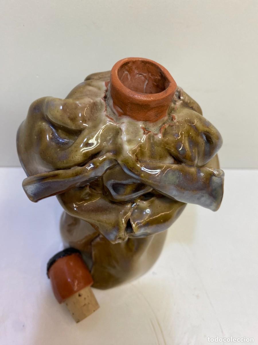 Antig&uuml;edades: BOTELLA DE FRAILE DE PORCELANA ANTIGUO - Foto 4