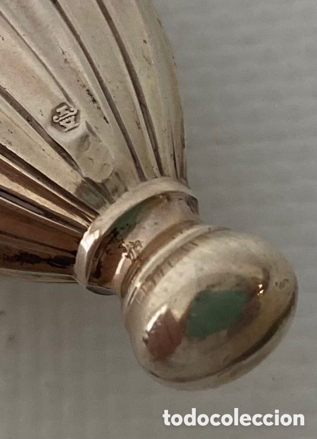 Antig&uuml;edades: Abridor abrelatas plata contrastada - Foto 3