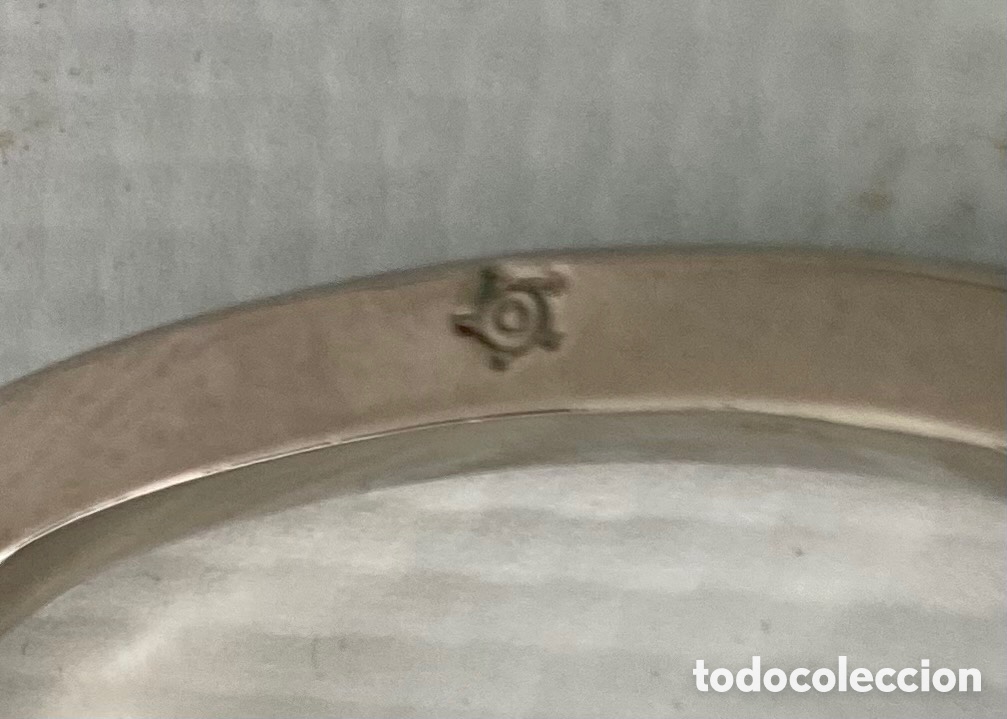 Antig&uuml;edades: Abridor abrelatas plata contrastada - Foto 4