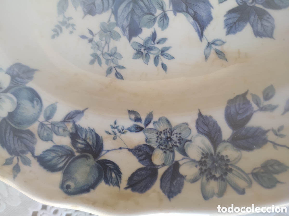 Antig&uuml;edades: Bandeja San Claudio Blue - Foto 3
