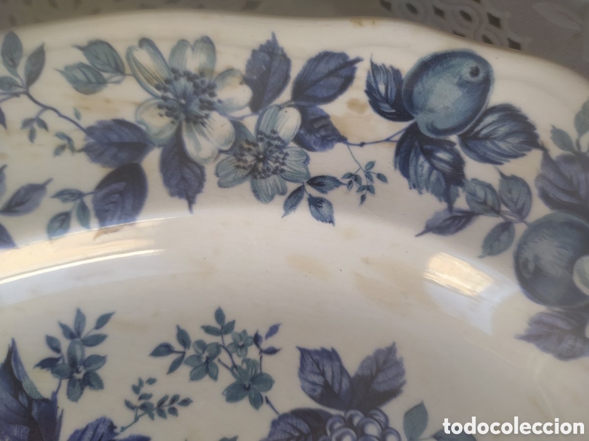 Antig&uuml;edades: Bandeja San Claudio Blue - Foto 4