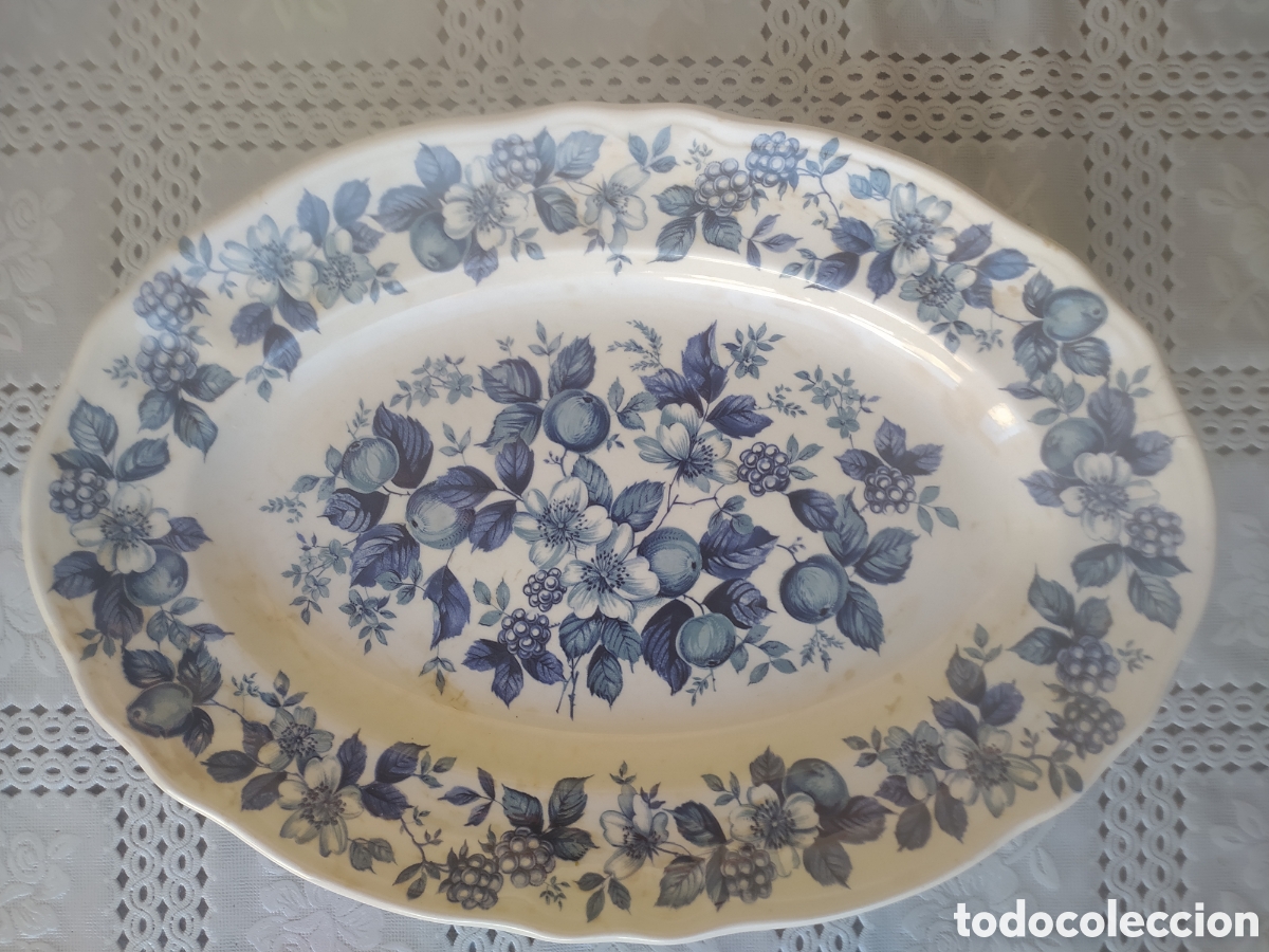 Antig&uuml;edades: Bandeja San Claudio Blue - Foto 1