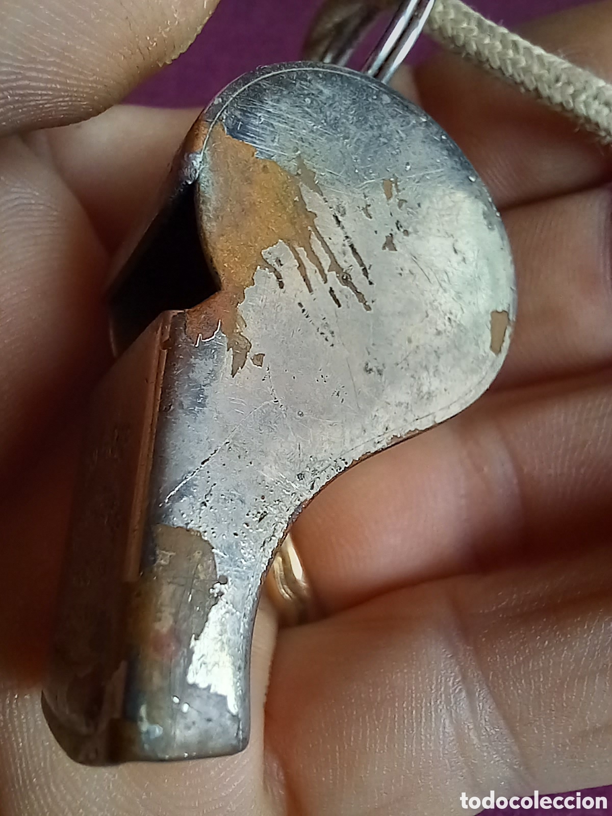 Antig&uuml;edades: ANTIGUO SILBATO THE ACME THUNDERER - Foto 4