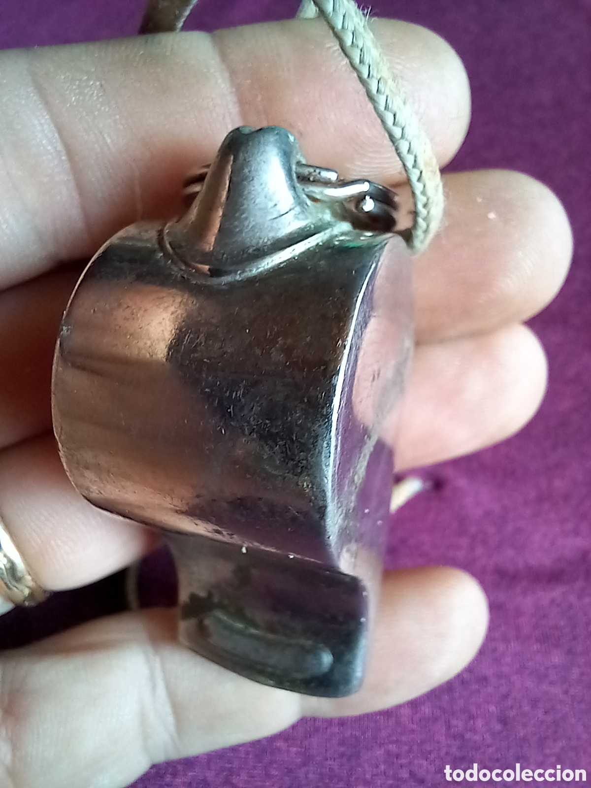 Antig&uuml;edades: ANTIGUO SILBATO THE ACME THUNDERER - Foto 6