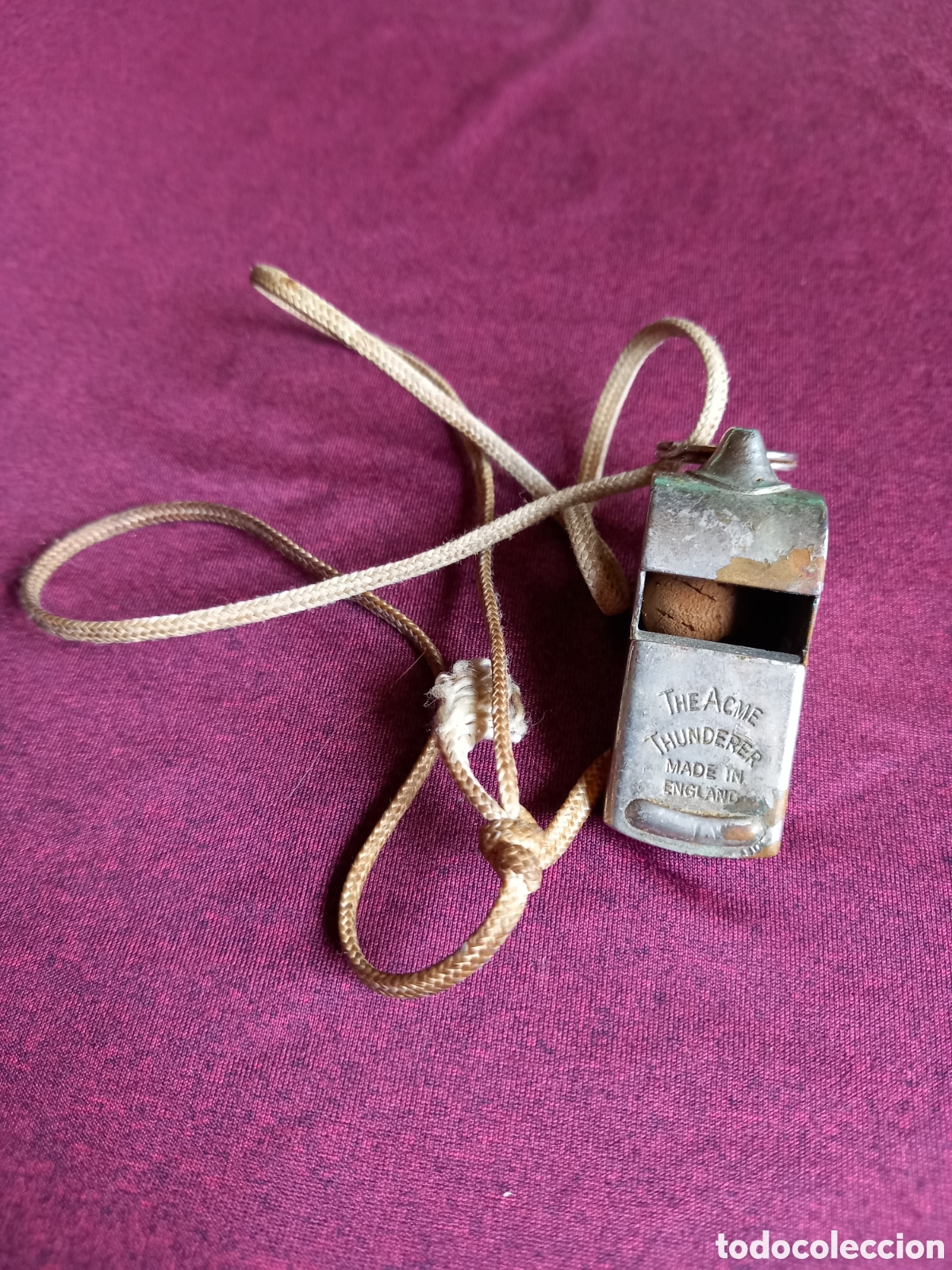 Antig&uuml;edades: ANTIGUO SILBATO THE ACME THUNDERER - Foto 1