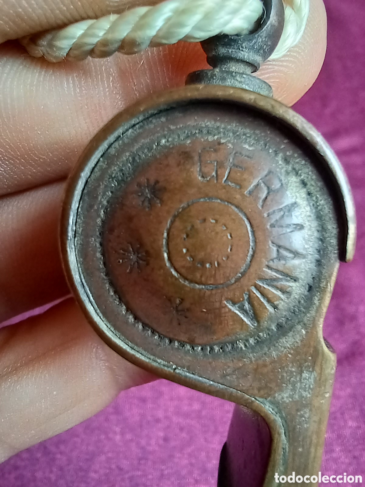 Antig&uuml;edades: A IDENTIFICAR, SILBATO GERMANIA - Foto 4