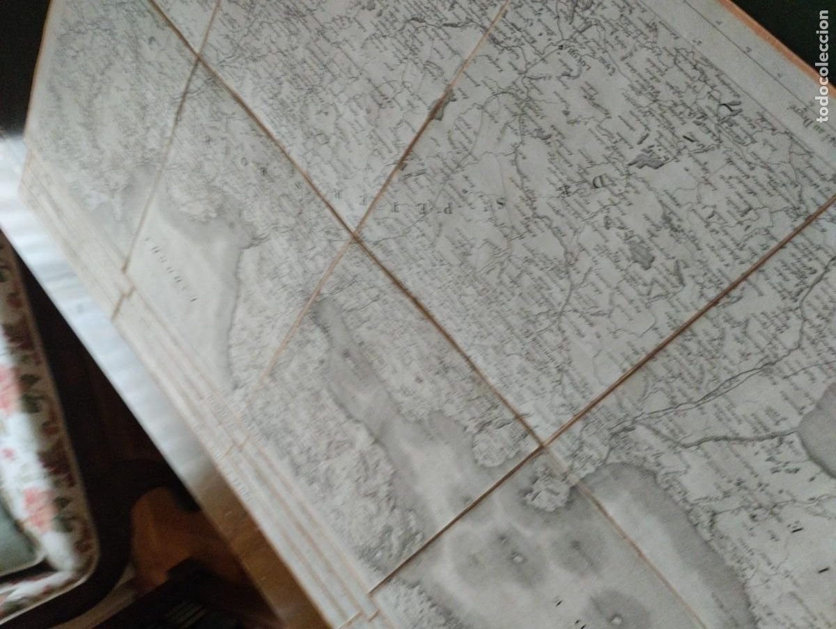 Antig&uuml;edades: Mapas antiguos de Rusia - Foto 8