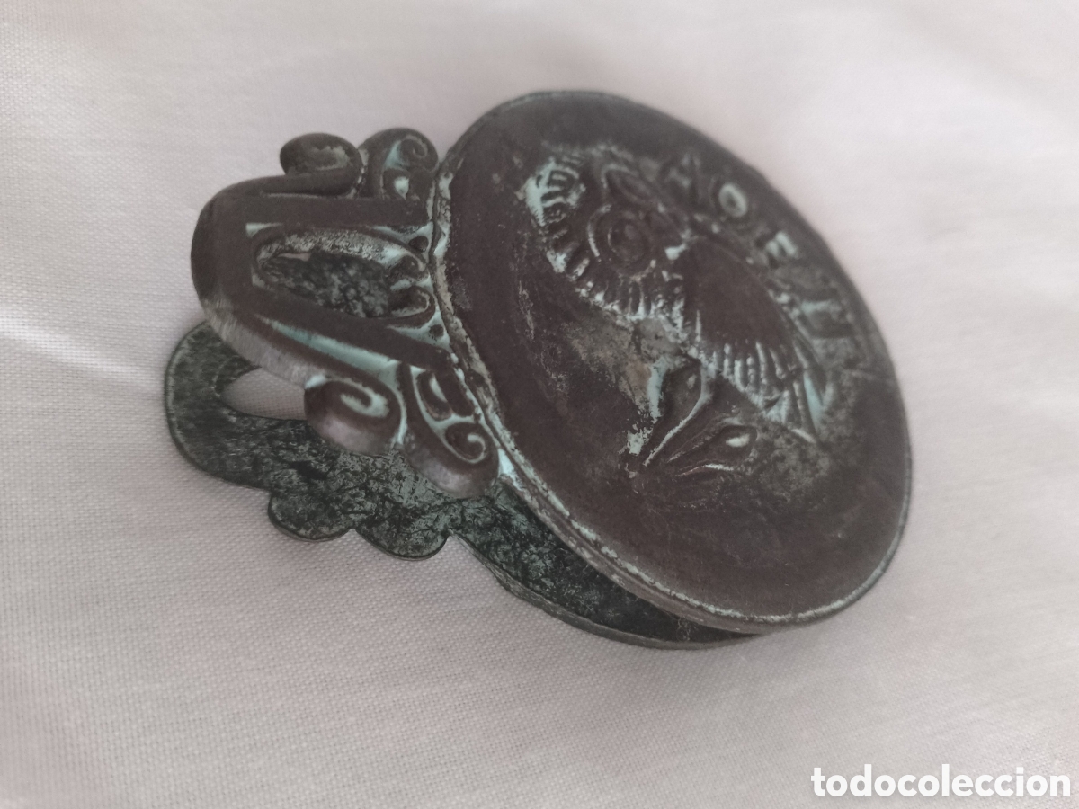 Antig&uuml;edades: Lucerna y Clip Bronce Roma. - Foto 3