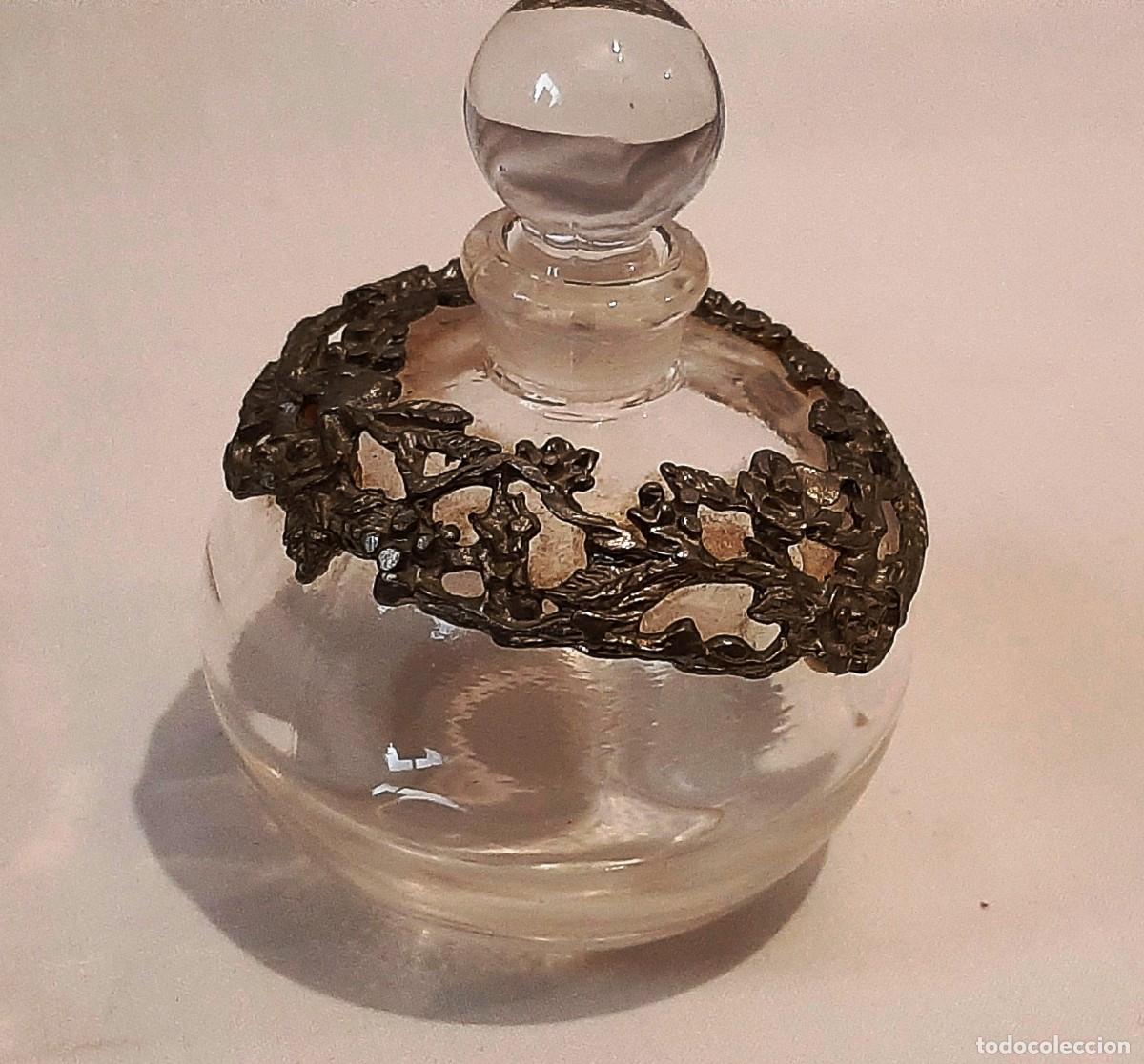 Antig&uuml;edades: Frasco perfumero cristal - Foto 1