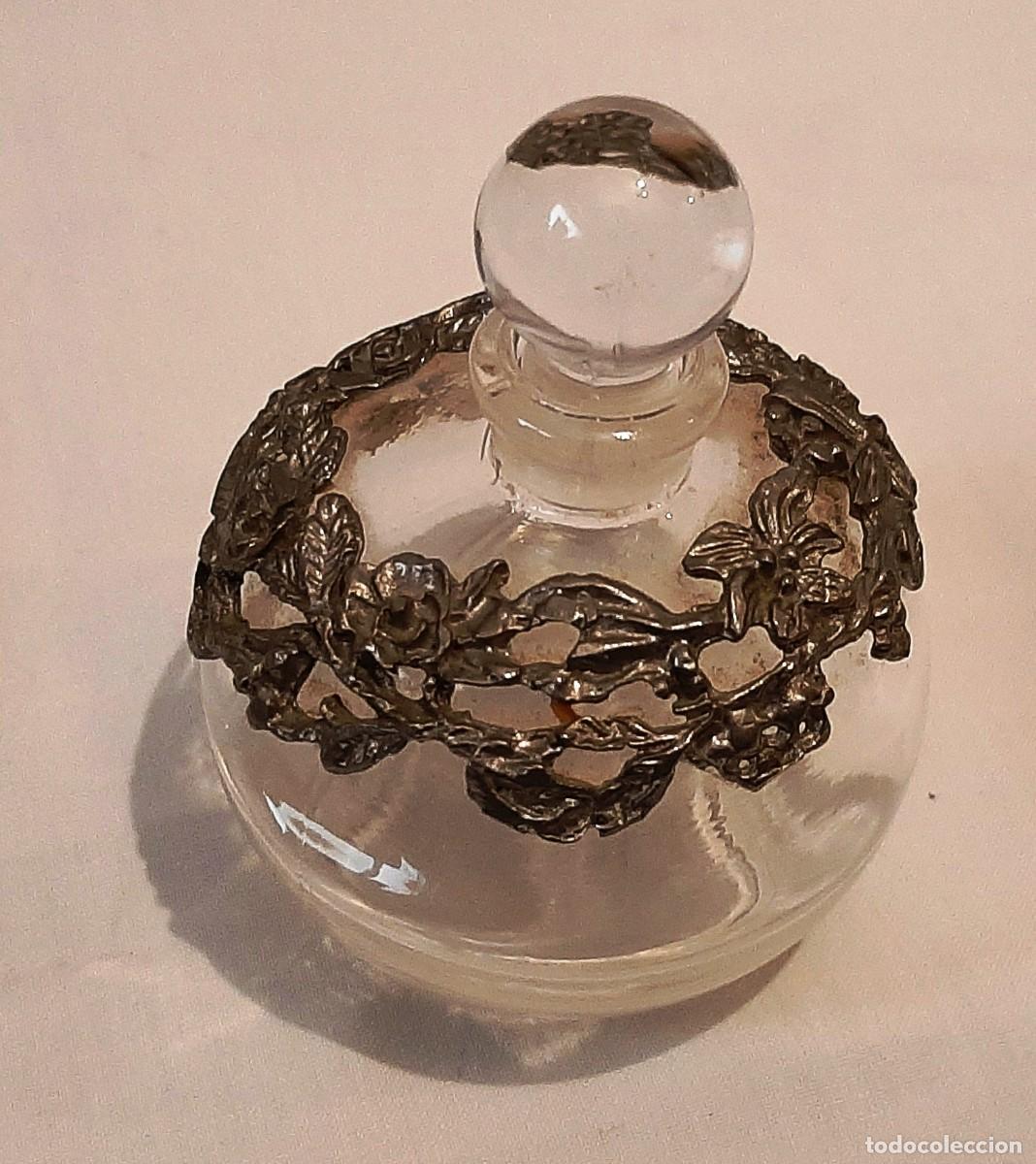 Antig&uuml;edades: Frasco perfumero cristal - Foto 3