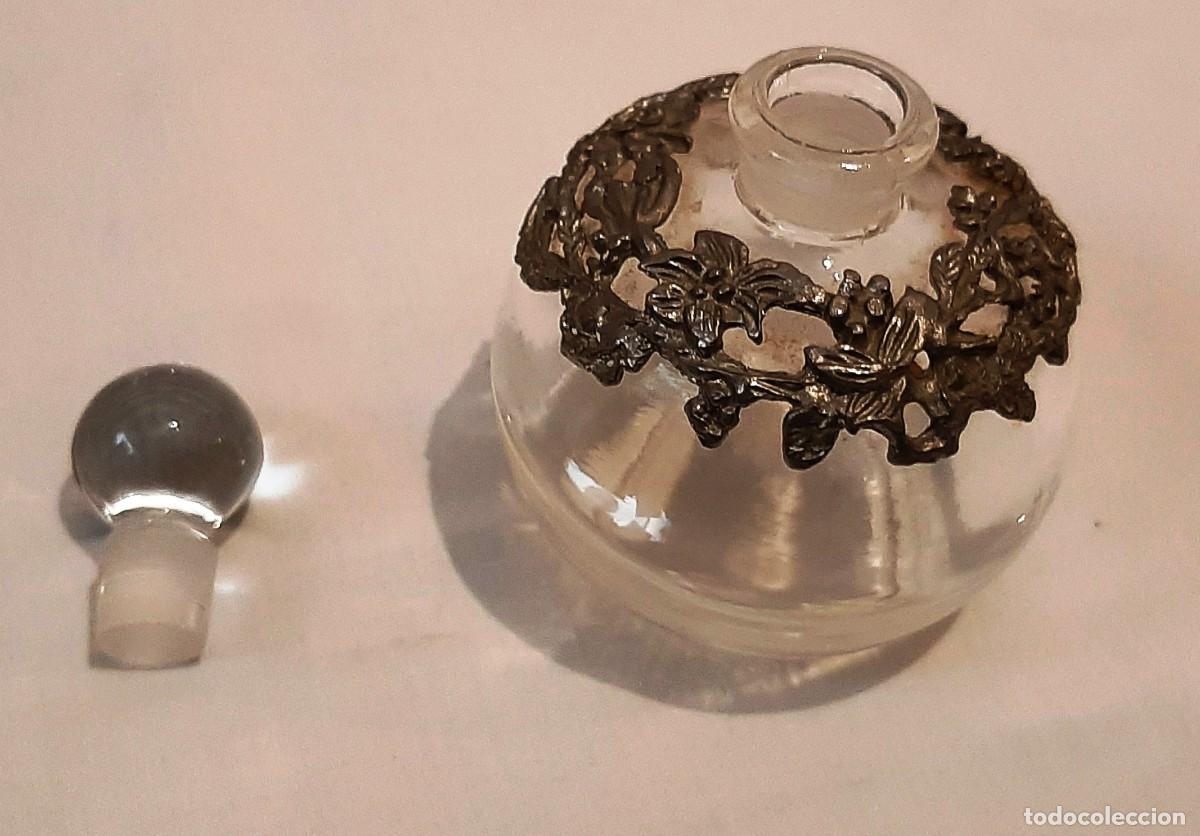 Antig&uuml;edades: Frasco perfumero cristal - Foto 5