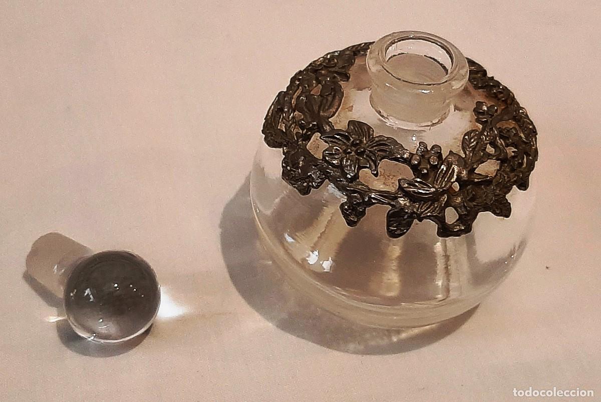 Antig&uuml;edades: Frasco perfumero cristal - Foto 6