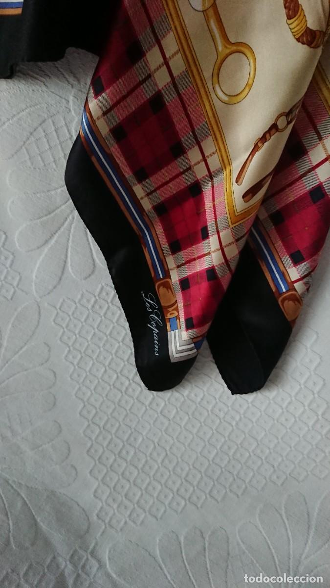 Antig&uuml;edades: Elegante pa&ntilde;uelo de seda, Les Copains - Foto 6
