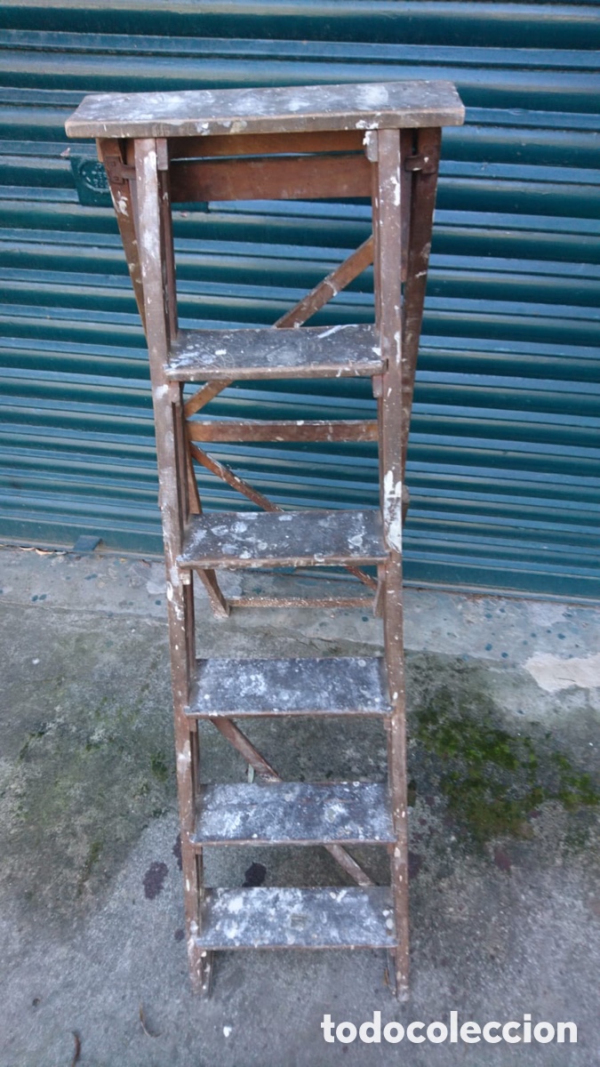 Antig&uuml;edades: Escalera pintor - Foto 2