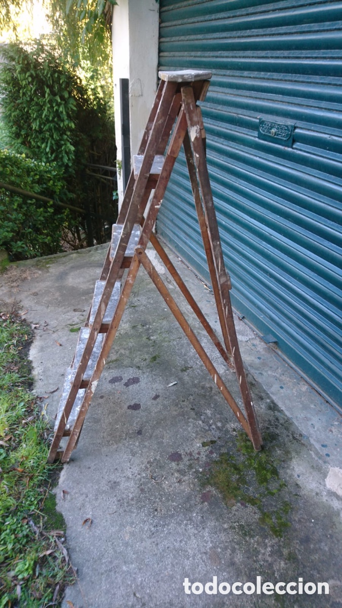 Antig&uuml;edades: Escalera pintor - Foto 3