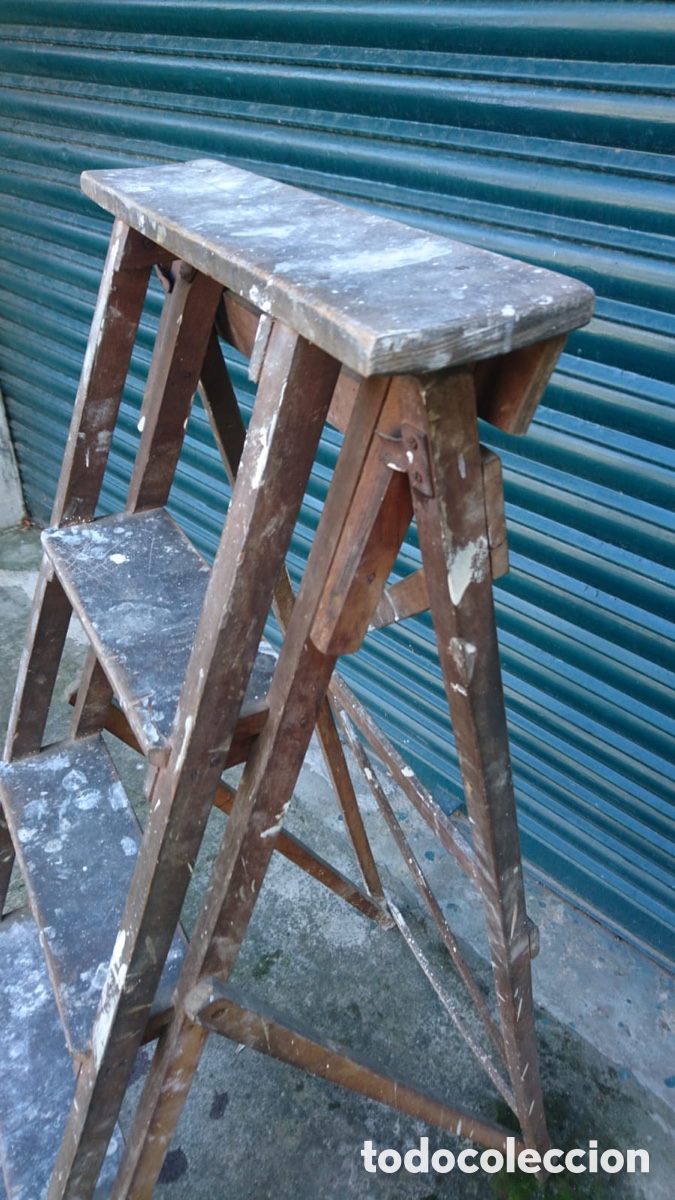 Antig&uuml;edades: Escalera pintor - Foto 4