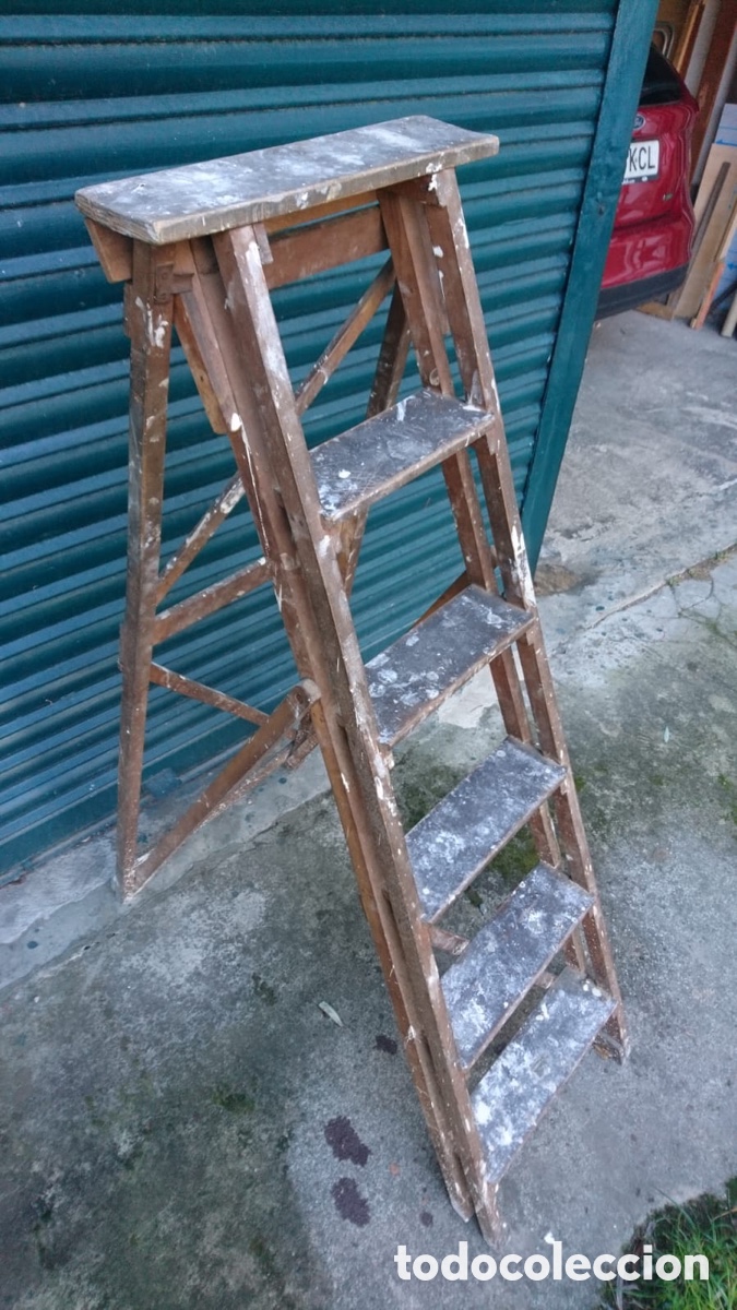 Antig&uuml;edades: Escalera pintor - Foto 7