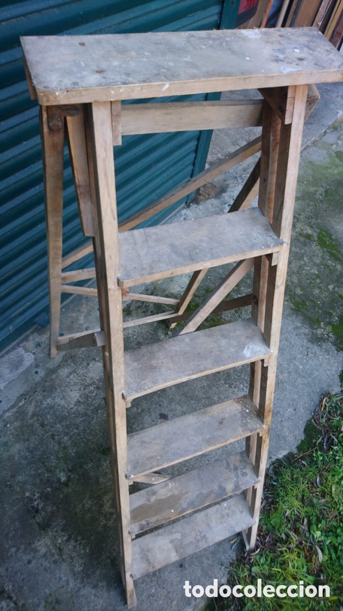 Antig&uuml;edades: Escalera pintor - Foto 2