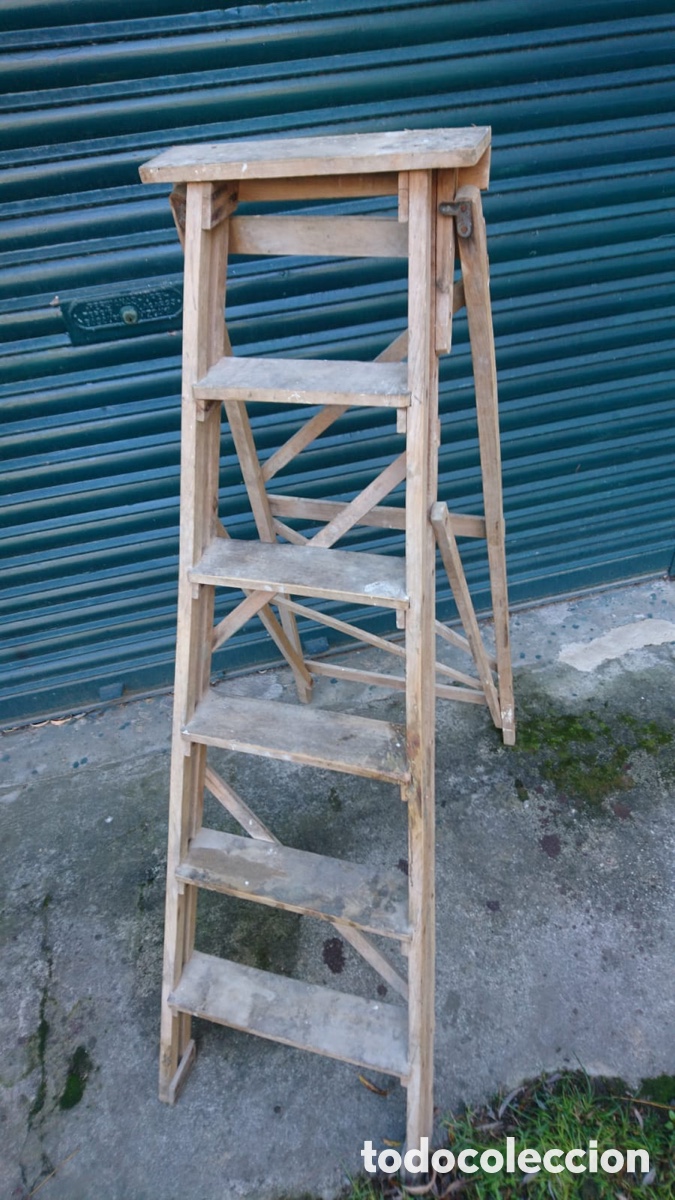 Antig&uuml;edades: Escalera pintor - Foto 3