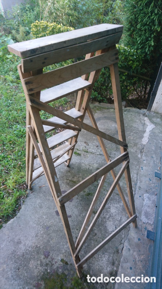 Antig&uuml;edades: Escalera pintor - Foto 4