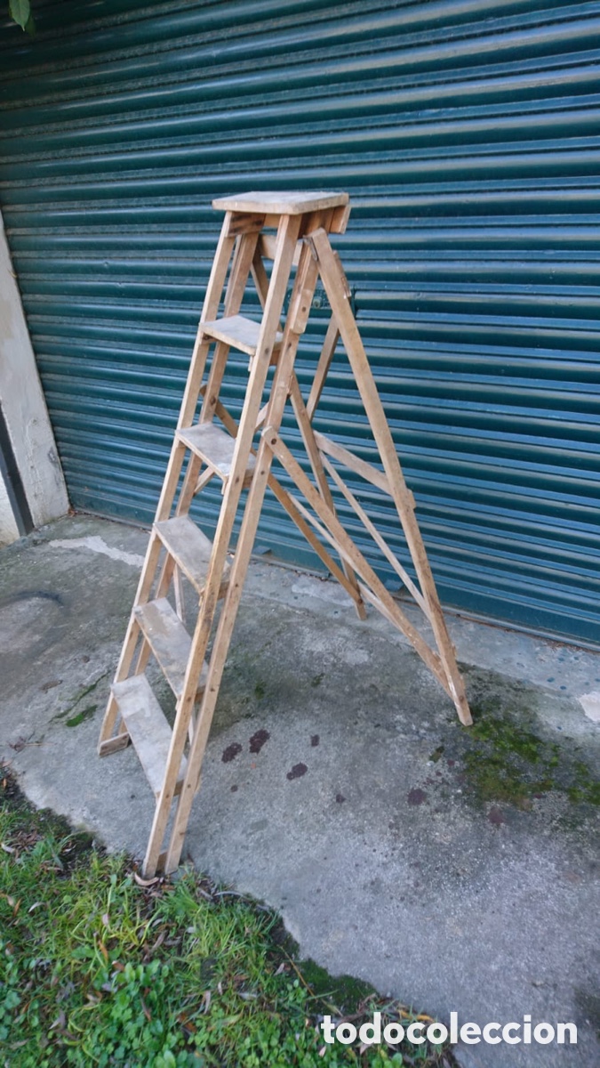 Antig&uuml;edades: Escalera pintor - Foto 5