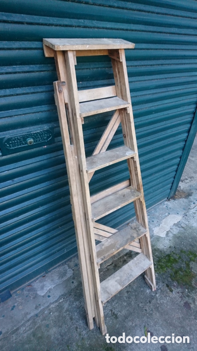 Antig&uuml;edades: Escalera pintor - Foto 6