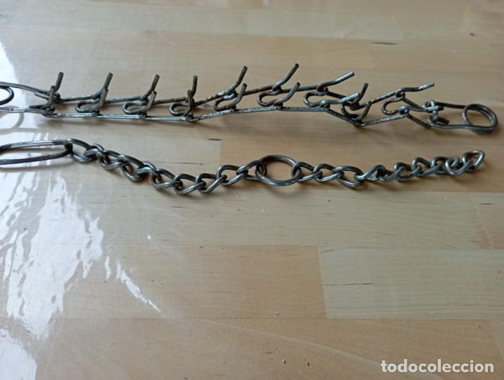 Antig&uuml;edades: collar para perro de hierro carlanga. - Foto 2