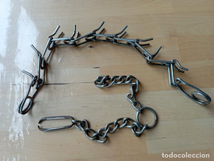 Antig&uuml;edades: collar para perro de hierro carlanga. - Foto 1