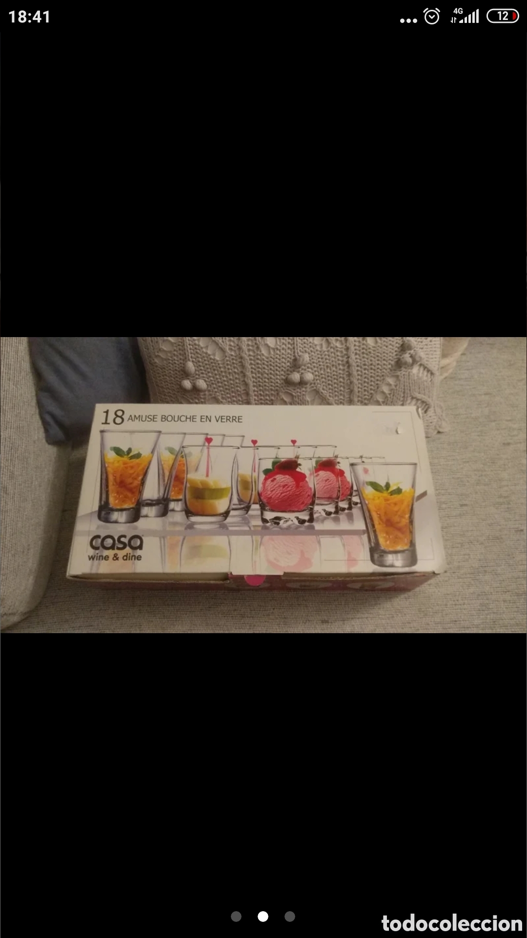 Antig&uuml;edades: 18 mini vasos, como nuevo. - Foto 2