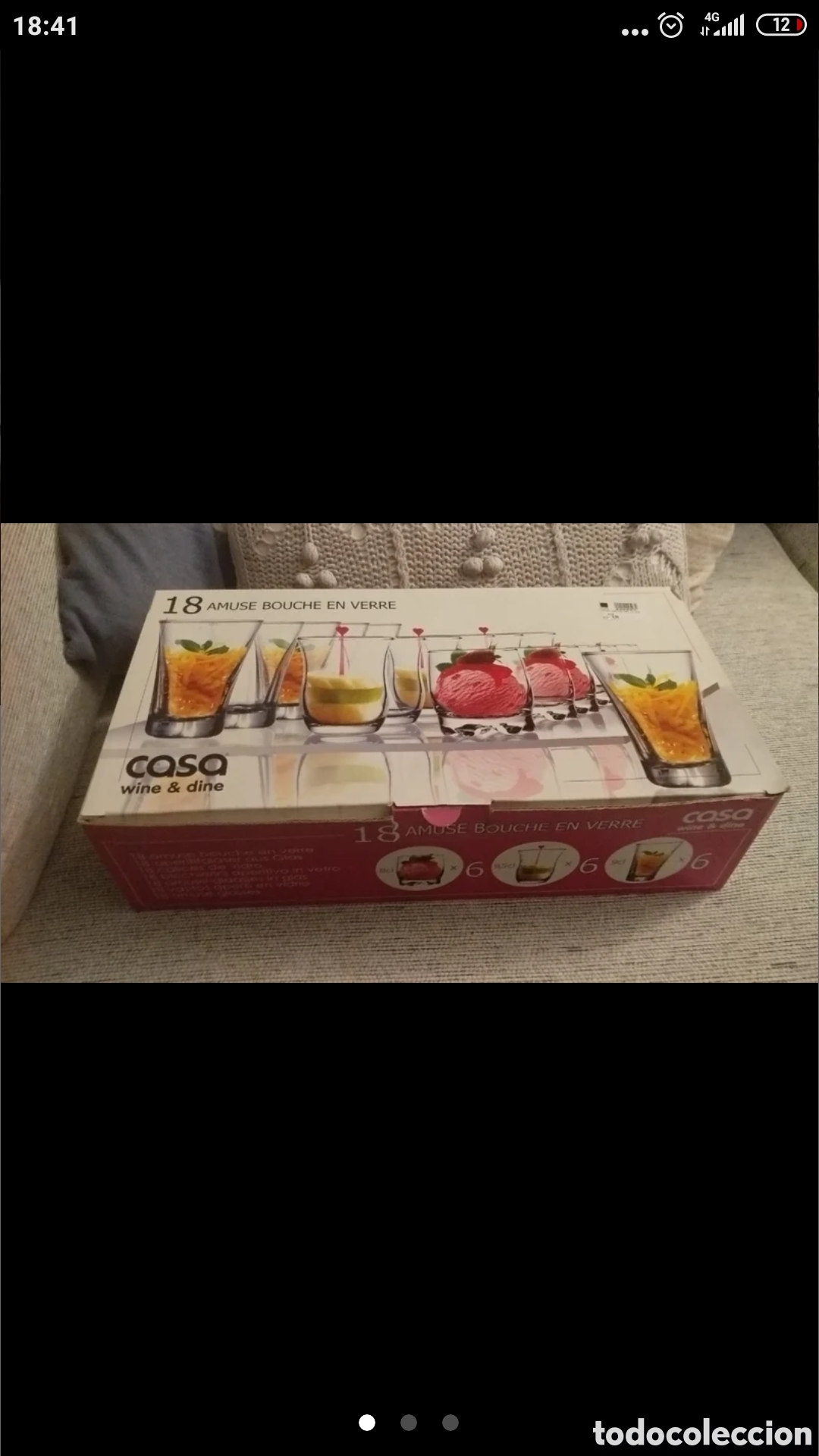 Antig&uuml;edades: 18 mini vasos, como nuevo. - Foto 1