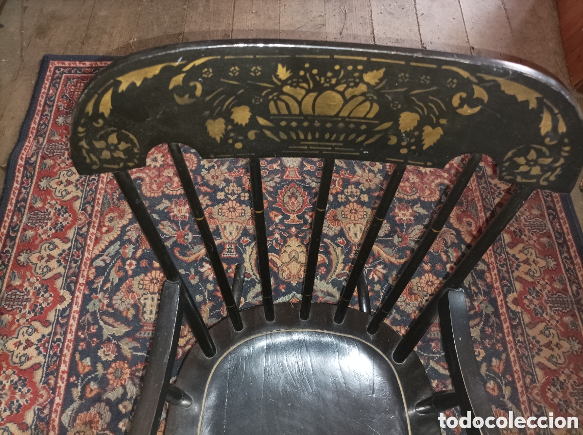 Antig&uuml;edades: Mecedora infantil de EEUU - Foto 5