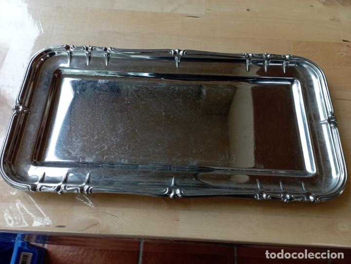 Antig&uuml;edades: PRECIOSA BANDEJA INOX. - Foto 1