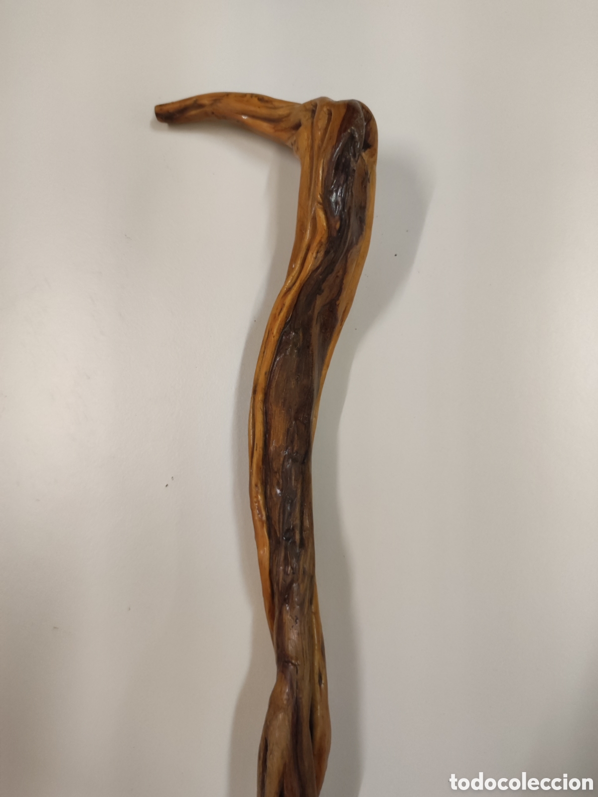 Antig&uuml;edades: Bast&oacute;n madera especial - Foto 4