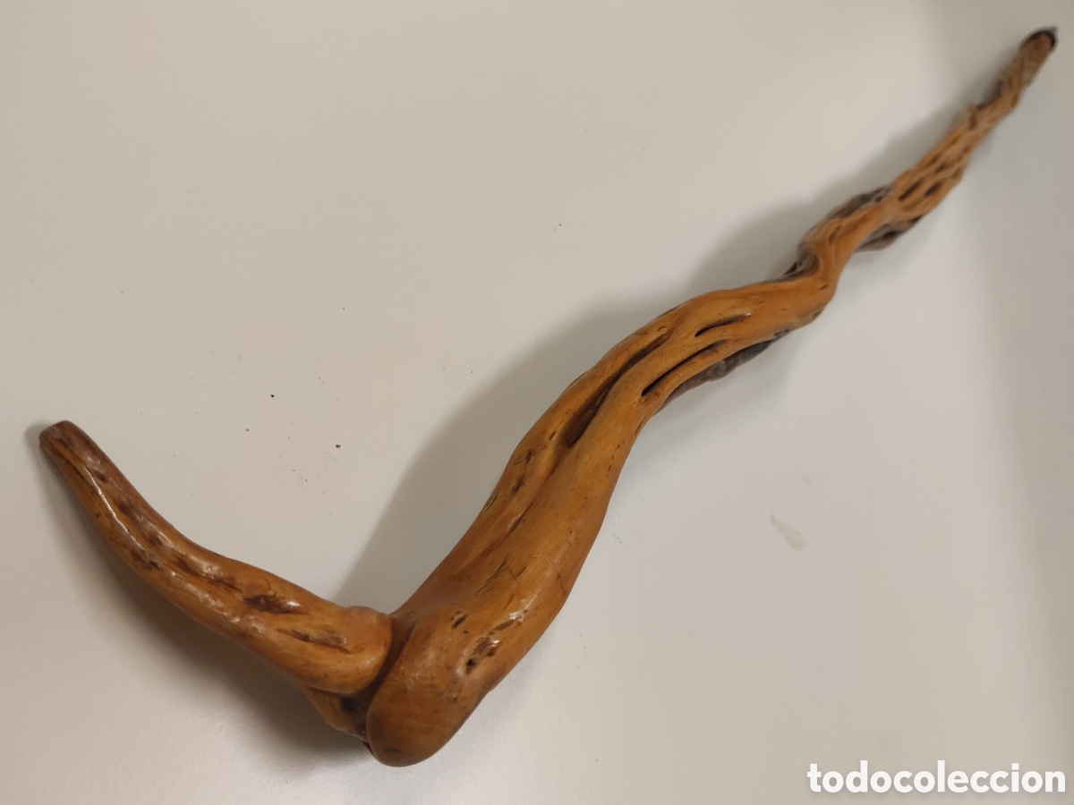 Antig&uuml;edades: Bast&oacute;n madera especial - Foto 5
