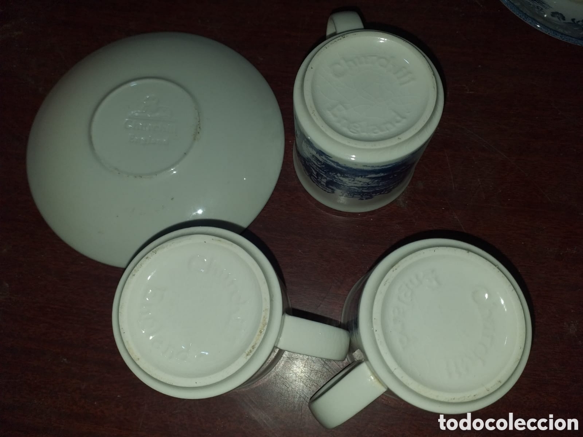 Antig&uuml;edades: Juego de caf&eacute; churchill - Foto 6