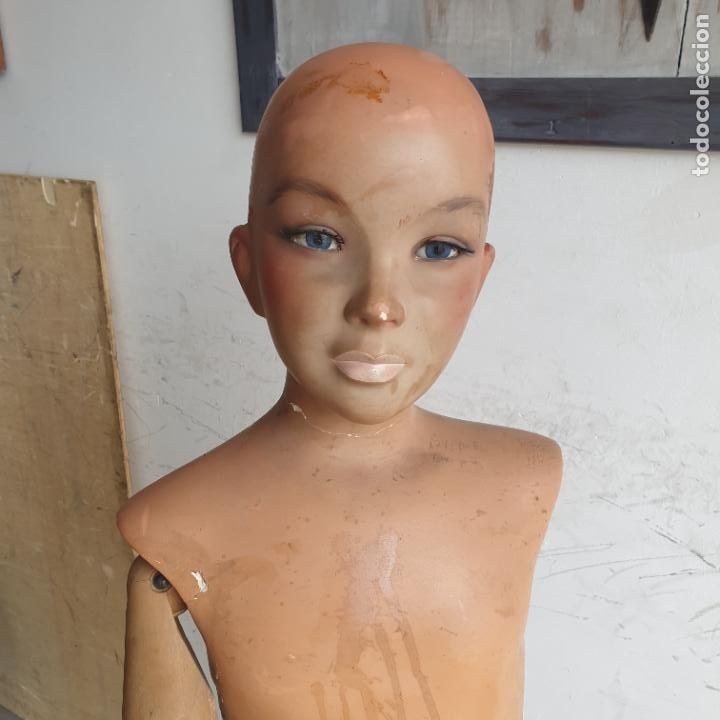 Antig&uuml;edades: ANTIGUO MANIQU&Iacute; NI&Ntilde;A - Foto 2