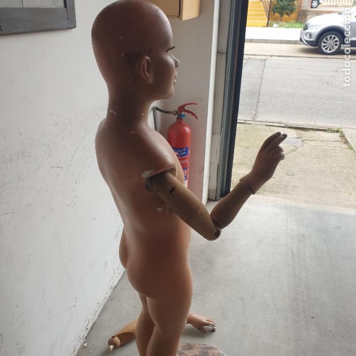 Antig&uuml;edades: ANTIGUO MANIQU&Iacute; NI&Ntilde;A - Foto 5